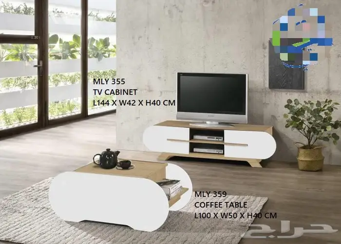 طاولات تلفزيون واركان قهوه جديدةتركيب وتوصيل 13