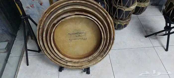 طيران ودفوف وطنية طبول عرضه وسامري للبيع طبله 8