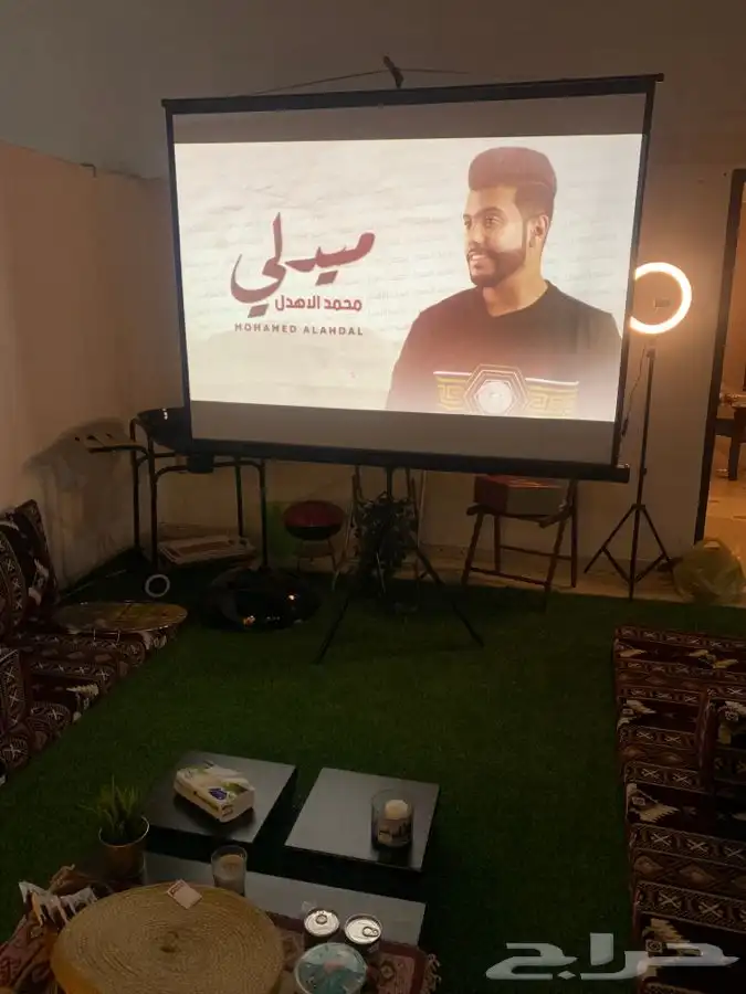 تنسيق حفلات تخرج عيد ميلاد توديع عزوبية بلاك لايت سابع زواج 60