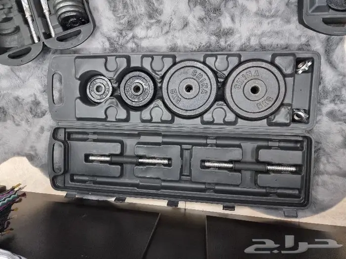 عدة حديد(كمال أجسام) للبيع 2