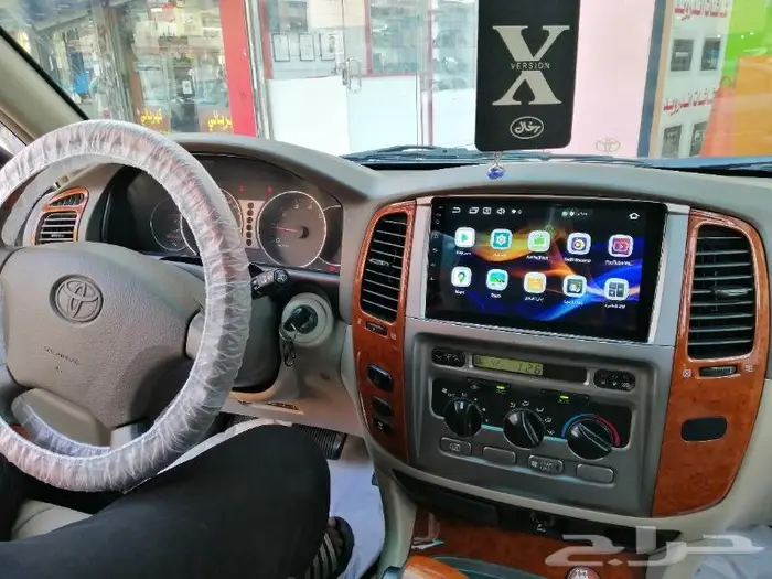 شاشه جيب لاند كروزر 2003_GXR_VXR_2007اندرويد 3