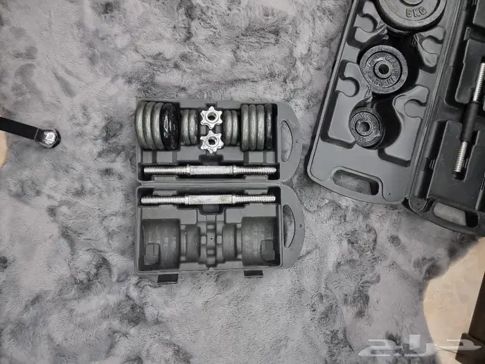 عدة حديد(كمال أجسام) للبيع 1