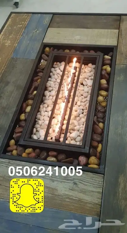 طاولات او منقد تدفئه خارجيه سيراميك مشبات منقل حدايق 32