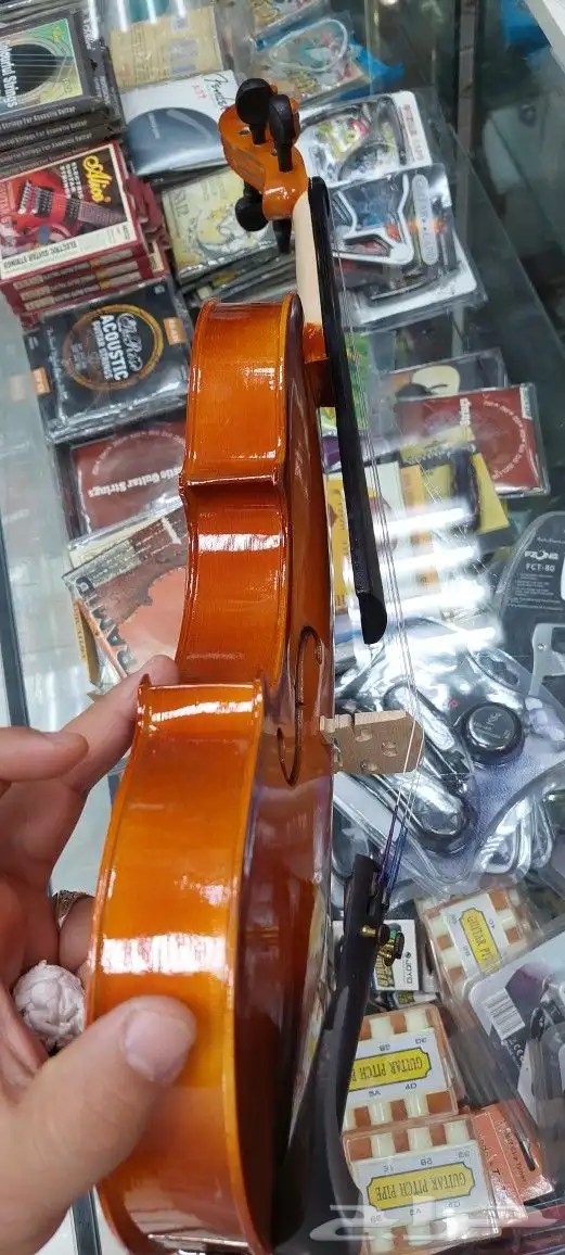 كمنجه الكمان الشرقي عود جيتار طيران طبول وطني 2