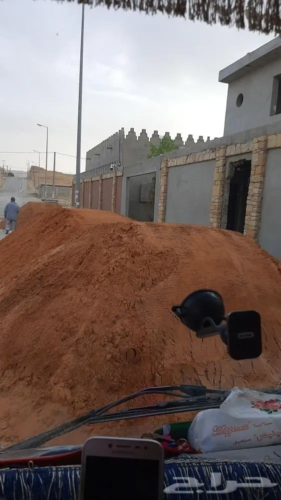رمل دوسري ودفان رمل بناء زيروه مخلوط بجميع انواع موادالبناء 35