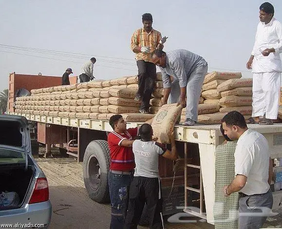 رمل دوسري ودفان رمل بناء زيروه مخلوط بجميع انواع موادالبناء 39