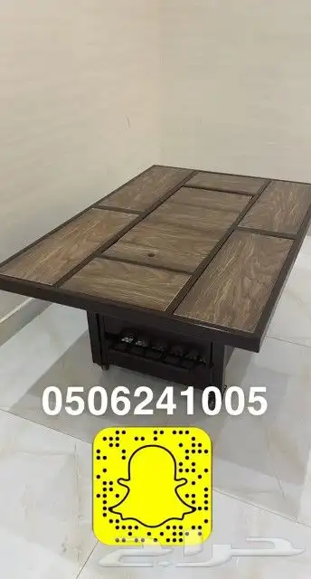 طاولات او منقد تدفئه سيراميك للحدايق ومنقل على الحطب 82