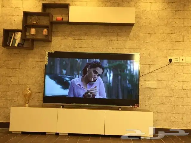 طاولة تلفزيون موديل Free ابيض او خشبي 11