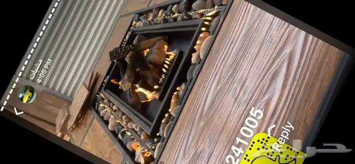 طاولات او منقد تدفئه سيراميك للحدايق ومنقل على الحطب 89