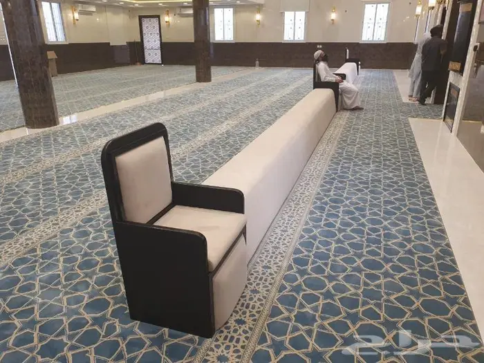 تكاية مساندظهر مساجد دواليب وحوامل مصاحف ديكورات مساجد 22