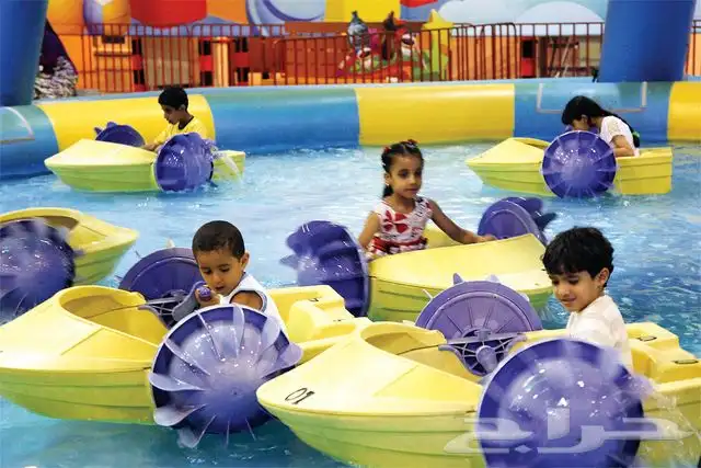 العاب زحاليق دبابات ملعب صابوني قوارب مائية للإيجار 10