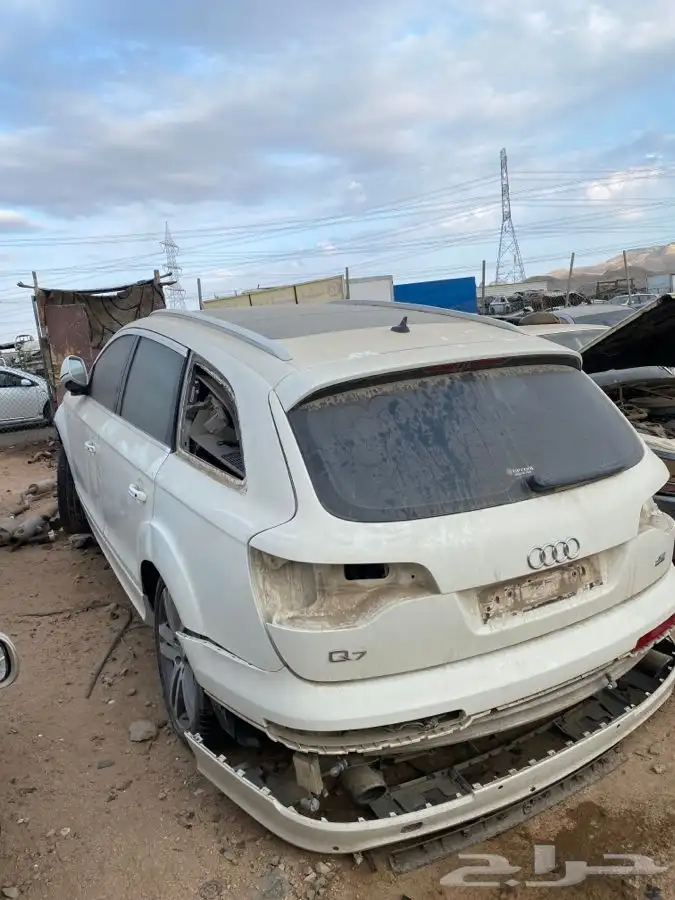قطع غيار تشليح اودي كيو 7 Q7 موديل 2007 - 2009 2