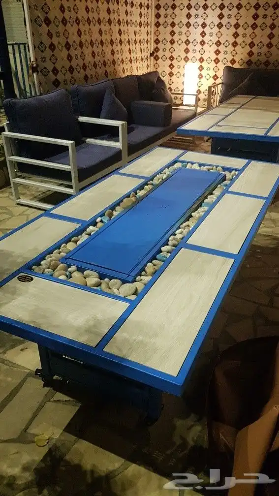 طاولات او منقد تدفئه خارجيه سيراميك مشبات منقل حدايق 36