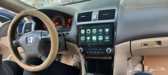 شاشات سيارات شاشة هوندا اكورد2006 مع كامره 2