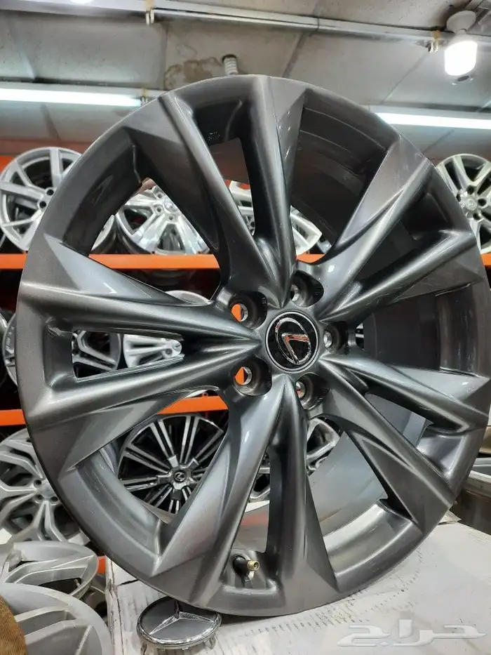 جنوط لكزس أي أس 350 اصلي وكاله شد بلد 2021 9