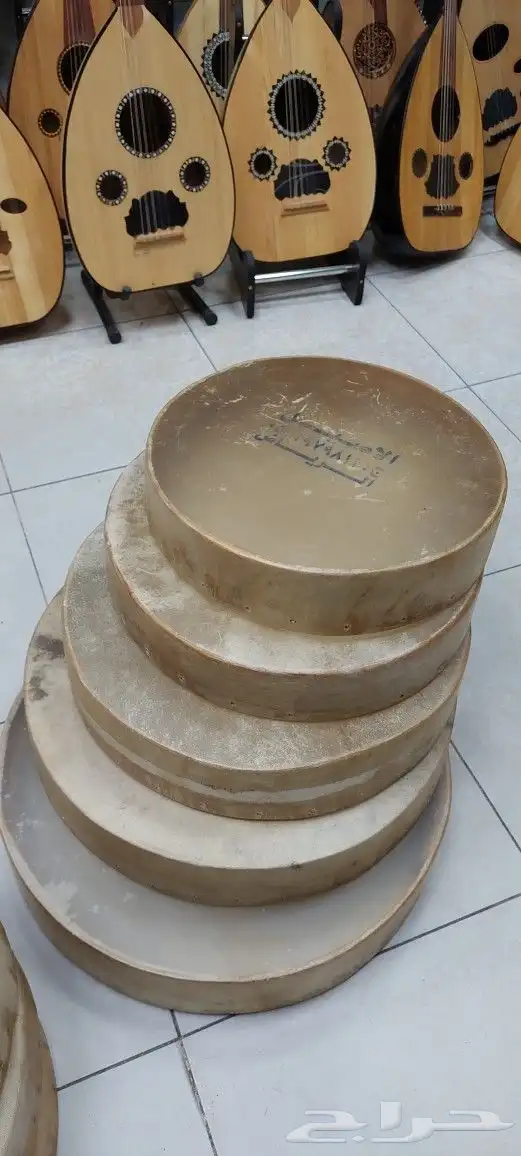 دفوف وطنية طبول وربابه وزير وعود وجيتار وكمان 4