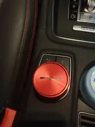 شعار AMG لحواف الجنوط واكسسوارات مرسيدس 99