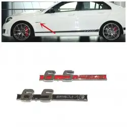 شعار AMG لحواف الجنوط واكسسوارات مرسيدس 7
