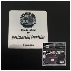 شعار AMG لحواف الجنوط واكسسوارات مرسيدس 9