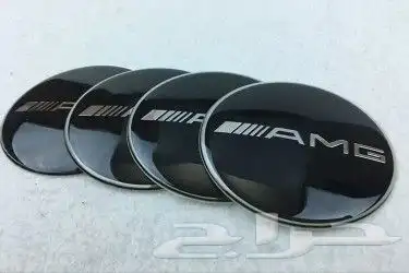 شعار AMG لحواف الجنوط واكسسوارات مرسيدس 92