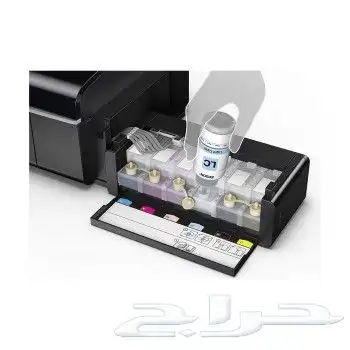 اربع عبوات حبر طابعة ابسون وكانون وبروذر و hp 5