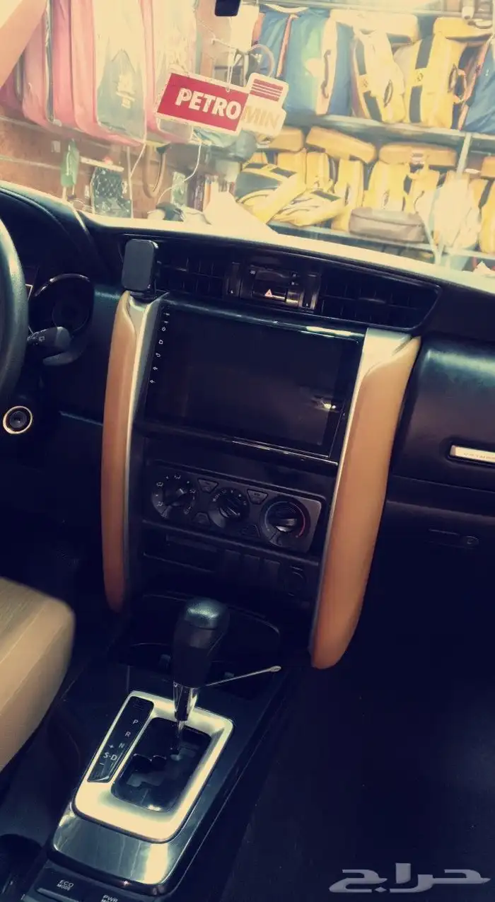 شاشة فورتشنر من 2016 الى 2021 مع كامره خلفيه 1