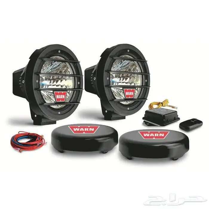 WARN 82405 HID 7 INCH ROUND DRIVING LIGHTS 0