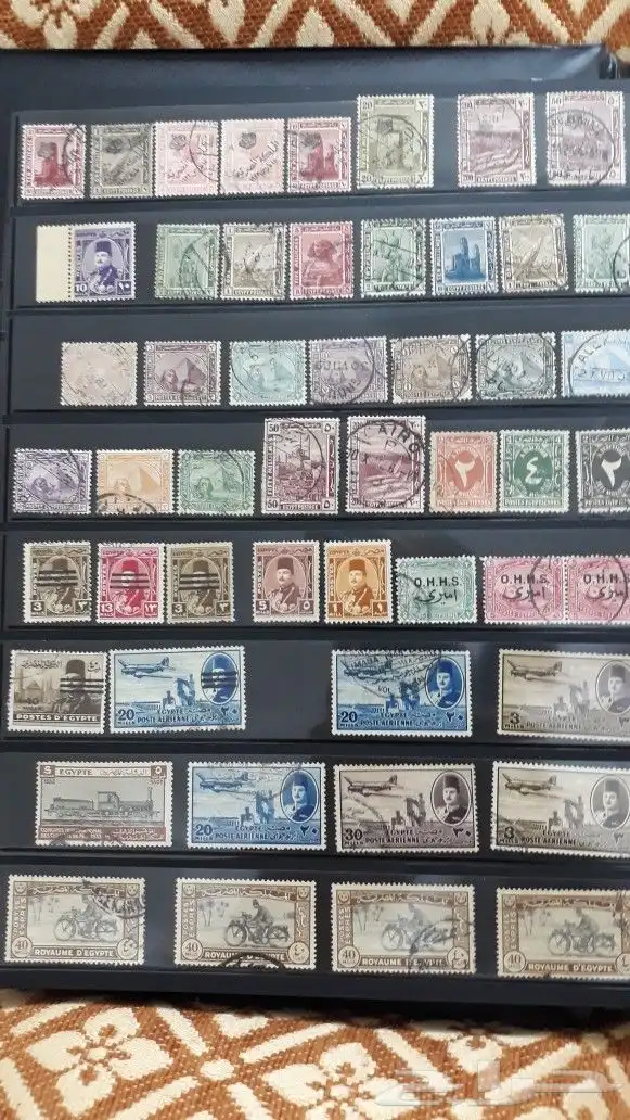 طوابع المملكة المصرية(نوادر) 17