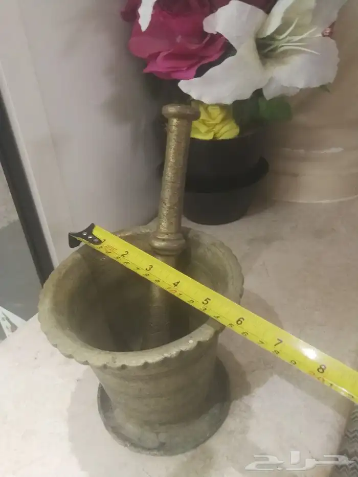 نجر ثراثي بالهاون نظيف ونادر لأهل التراث 2