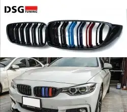 زوايد الصدام اسود لامع BMW واكسسوارات 49