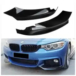 زوايد الصدام اسود لامع BMW واكسسوارات 0