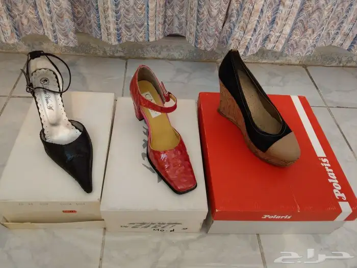 أحذية ب10ريال أطفال و30ريال نسائية وحذاء طبي للمواليد 10