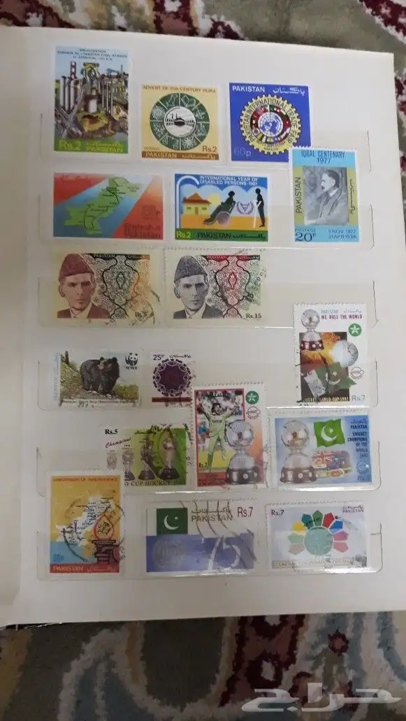 طوابع باكستان (نوادر) 9