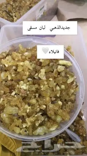 بخور لبان مسقى الذهبي الحوجري الأخضر 25