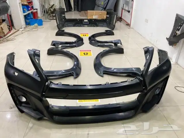 ترهيم جيب  لكزس LX 570 طقم والد بلاك بايسون  6