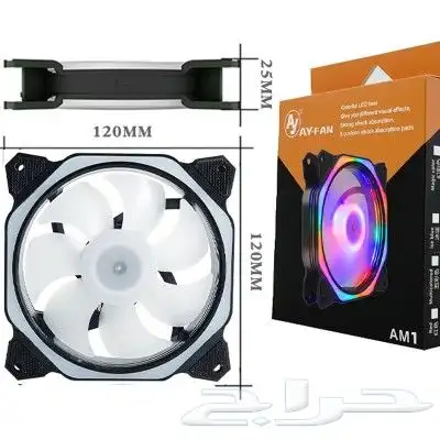 مراوح كمبيوتر fan pc rgb اشكال وانواع 11