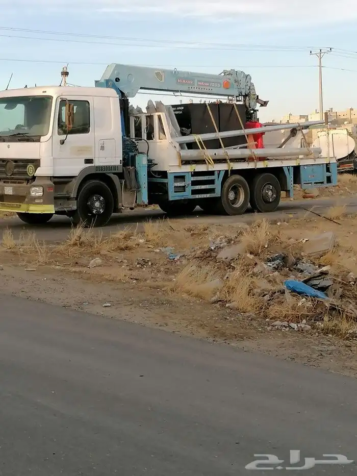 ونش كرين 10 طن بوم تراك للايجار boom truck 1