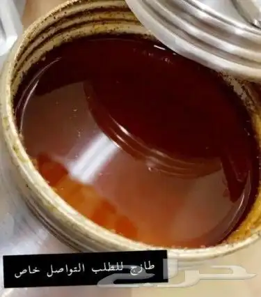 سمن بقر وسمن غنم وعسل سدر بلدي شرط 5