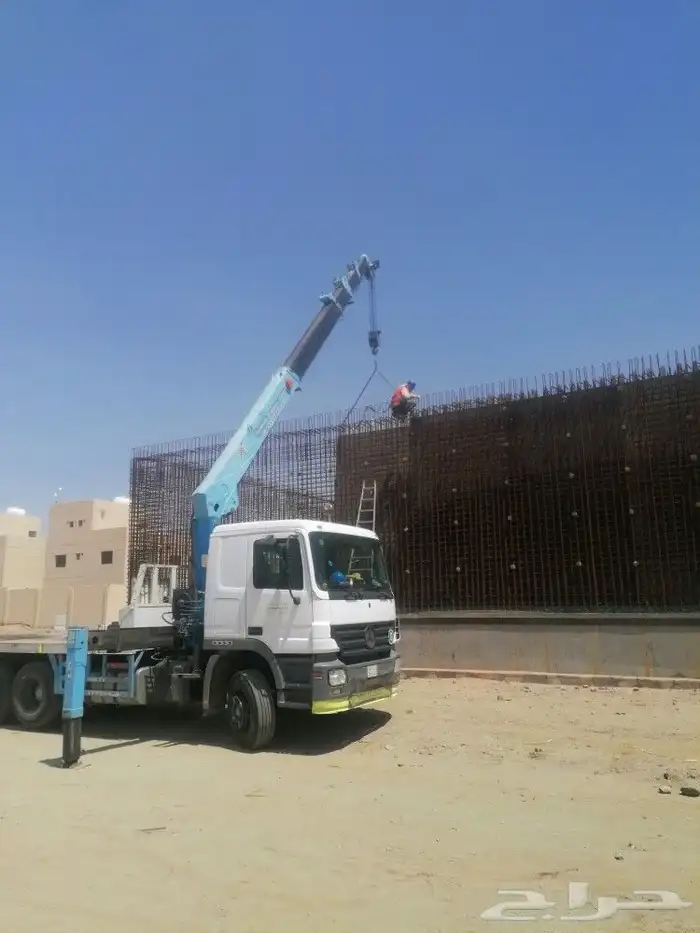 ونش كرين 10 طن بوم تراك للايجار boom truck 6