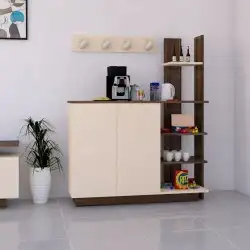 طقم طاولات SH06 ابيض ورمادي 7