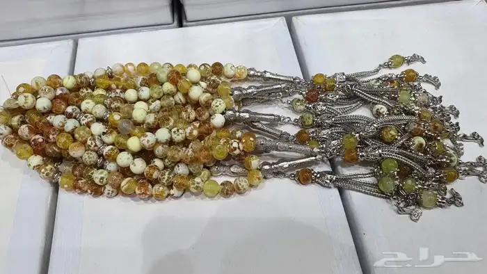 سبح مسابيح عقيق طبيعي جملة جملة ومفرد 2