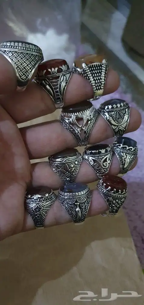 خواتم   العقيق عقيق يماني ب20ريال 0