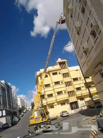 كب كرين رافعه سله ونش سطحه لرفع المكيفات 3