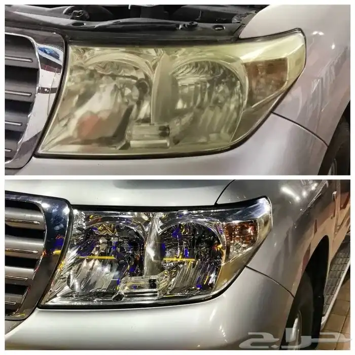 تلميع وتغيير بلاستيك شفاف للشمعات 1