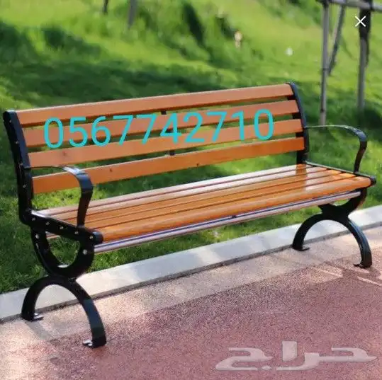 كراسي حدائق خشبية 6