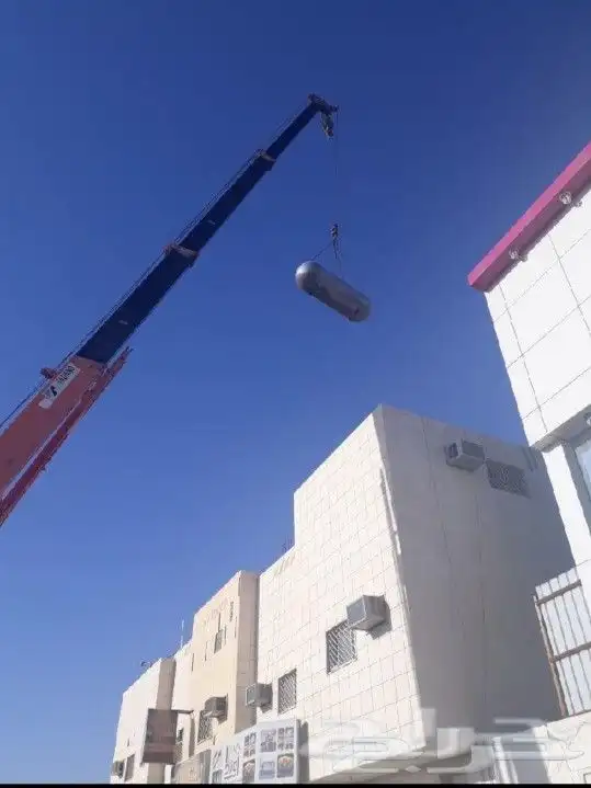 كرين رفع مكيفات مركزية واغراض ورفع ثلاجات 056.283.6255 6