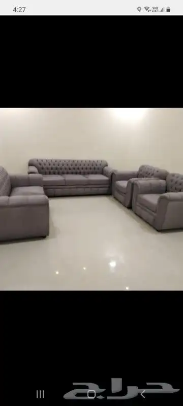 منجره قصر دنيا للتفصيل الأثاث كنب ستائر مجالس 13