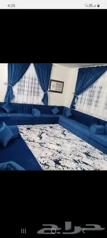 منجره قصر دنيا للتفصيل الأثاث كنب ستائر مجالس 15