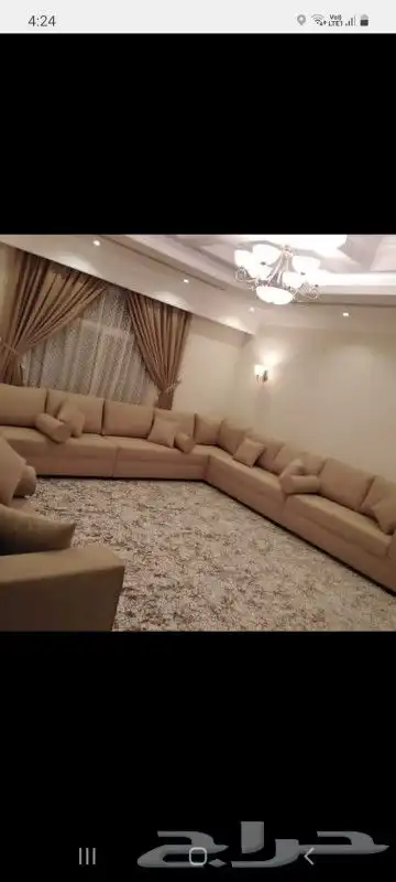 منجره قصر دنيا للتفصيل الأثاث كنب ستائر مجالس 20