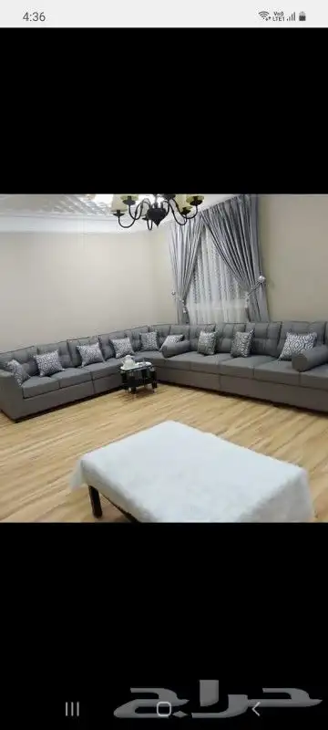 منجره قصر دنيا للتفصيل الأثاث كنب ستائر مجالس 4